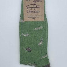 Calcetines solidarios y sostenibles liebres