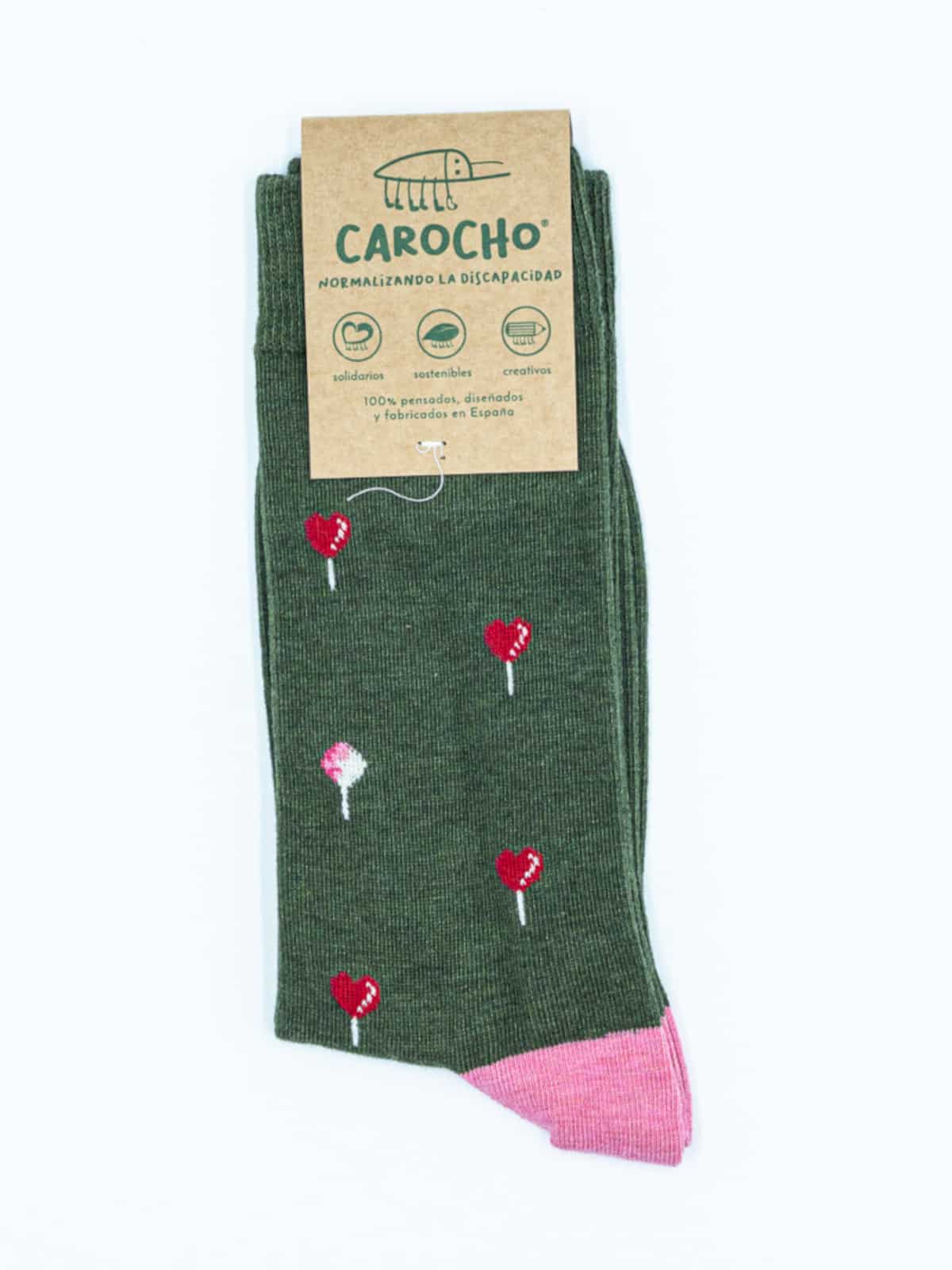 piruletas calcetines solidarios