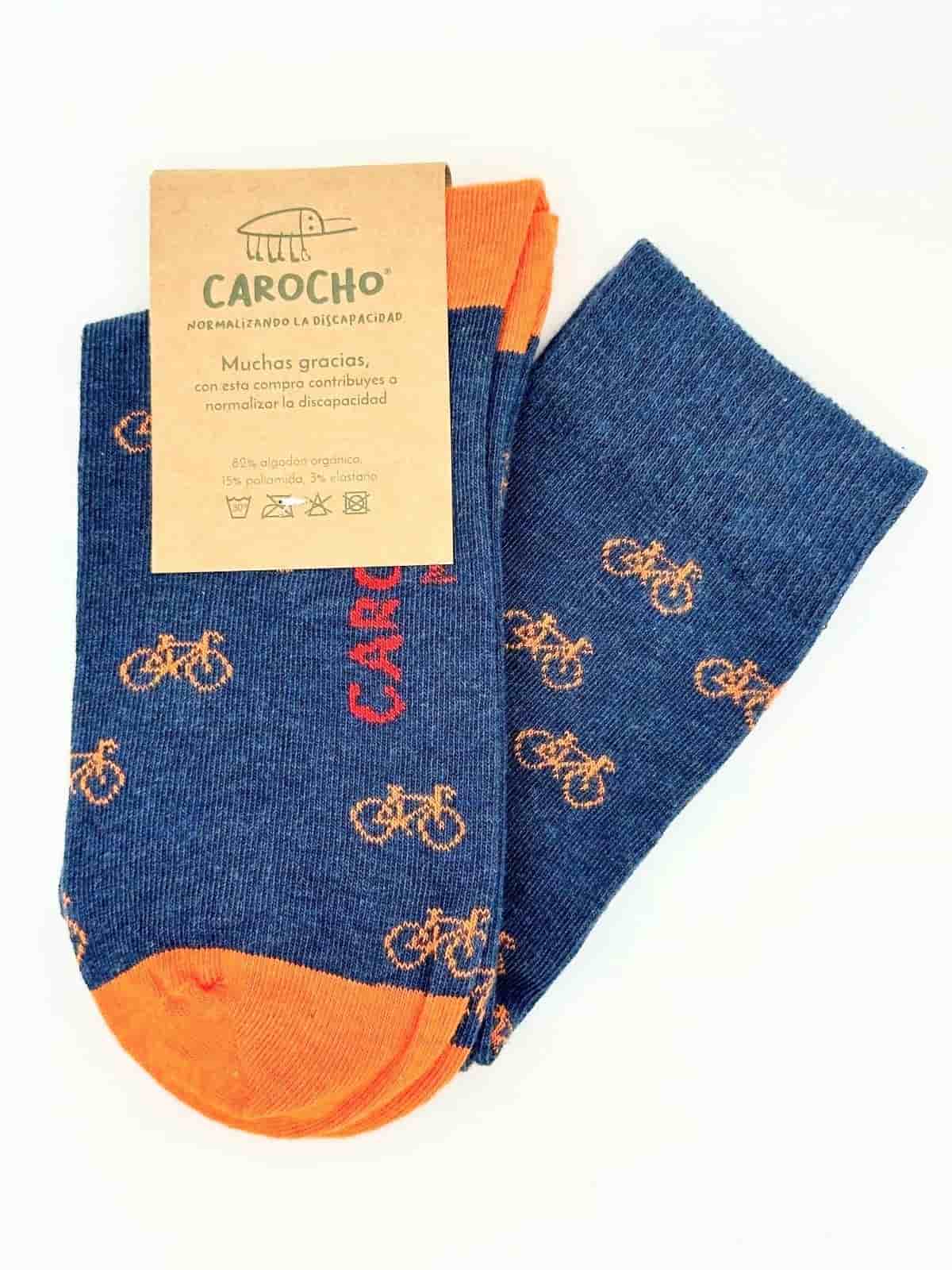 Bicis largos trasera Calcetines solidarios