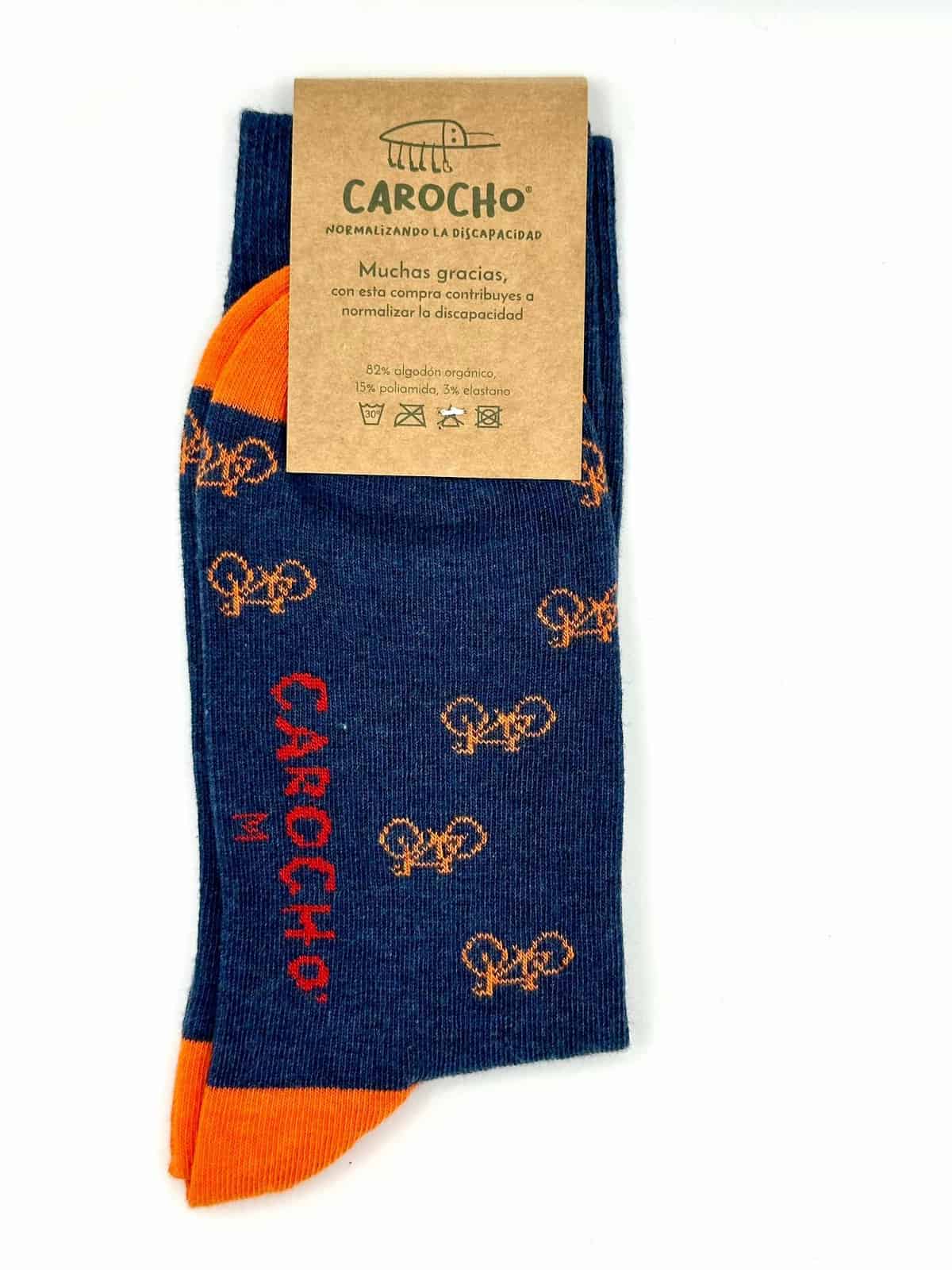 Bicis trasera Calcetines solidarios